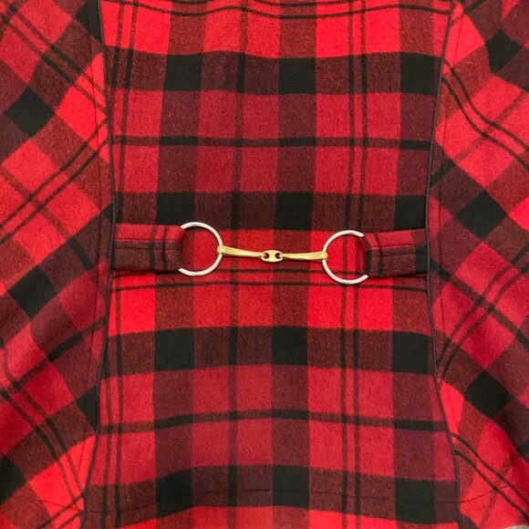 Arista Equestrian Heritage Plaid Vest Size L - Picture 7 of 8